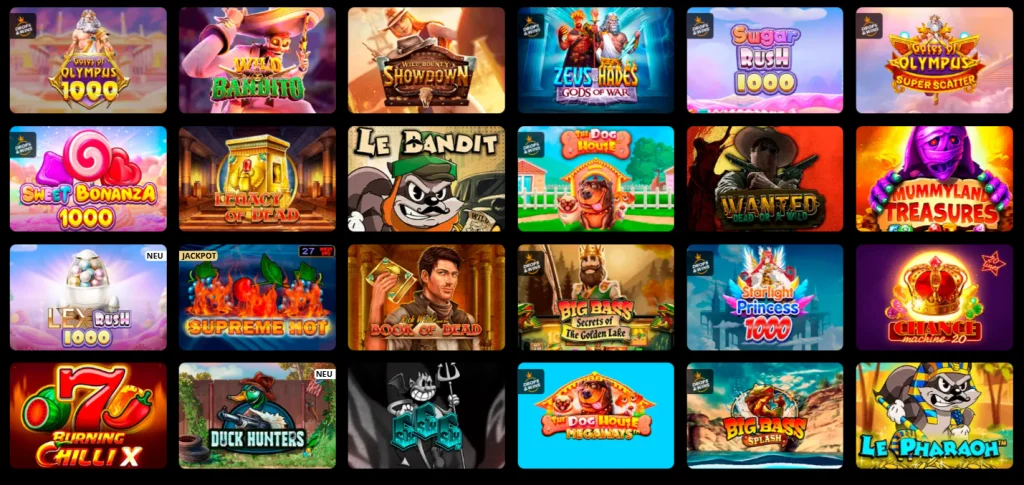 lex slot spiele